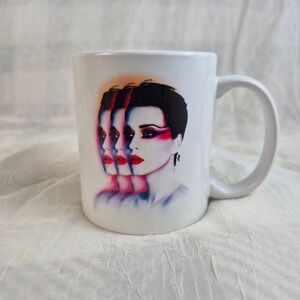Katy Perry Witness The Tour Official Merchandise White Ceramic Coffee Mug Eye